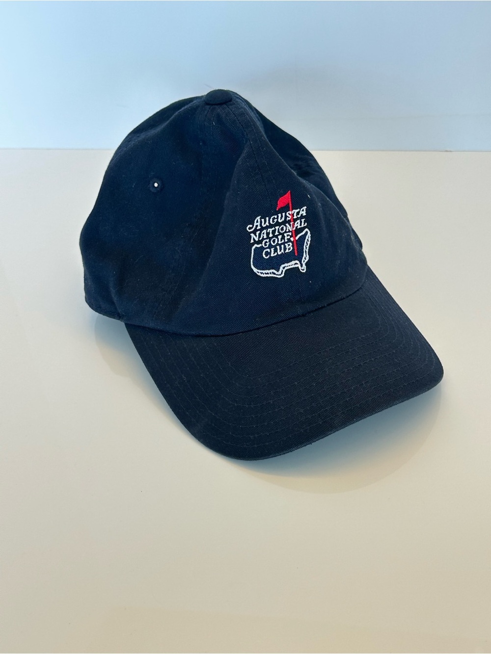 Men's Augusta National Navy Logo Golf Hat: NWOT